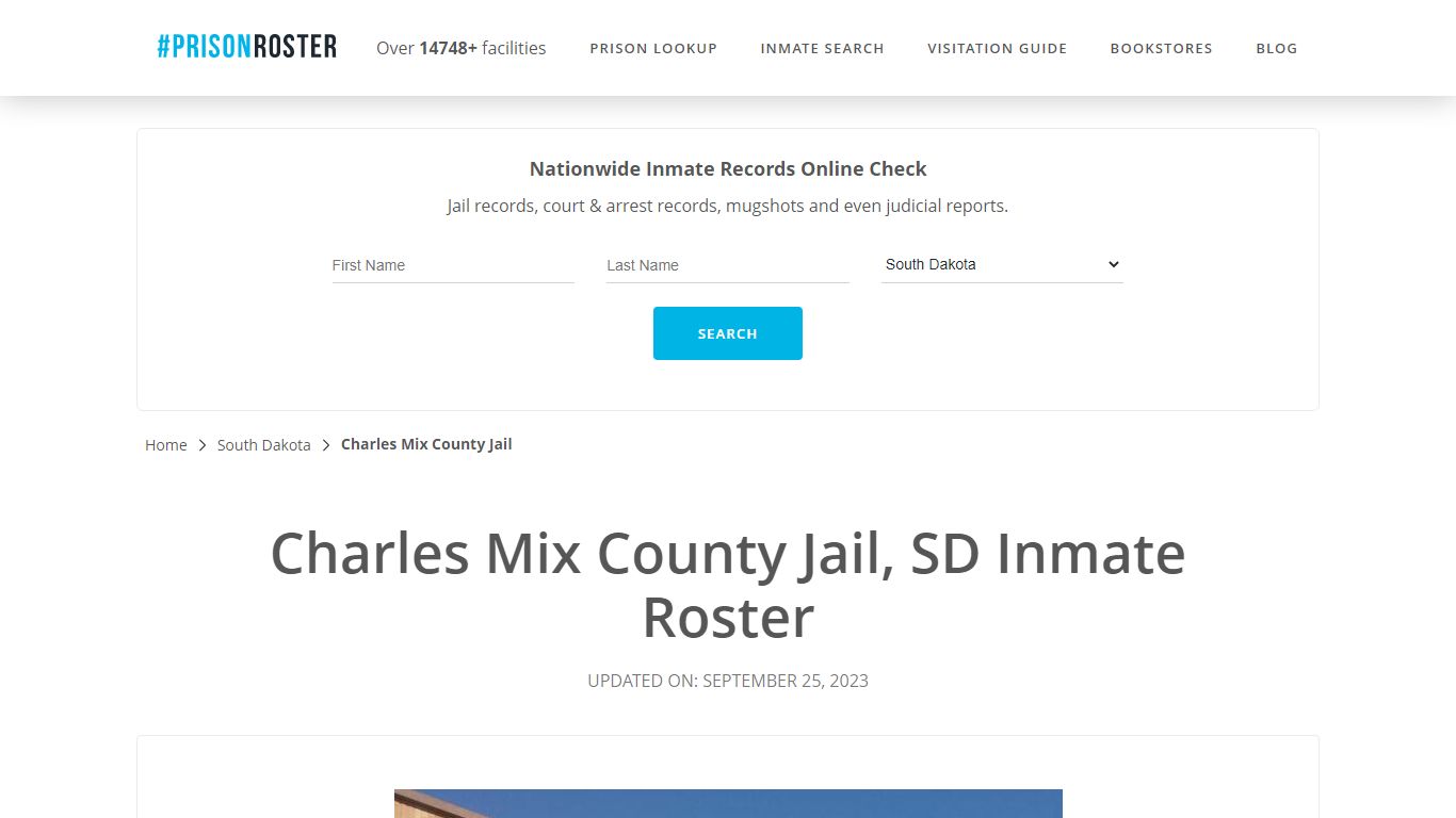 Charles Mix County Jail, SD Inmate Roster - Prisonroster